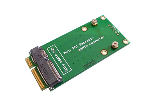 KALEA-INFORMATIQUE mSATA-auf-MiniPCIe-Adapter für mPCIe-Anschluss. Zum Einbau Einer mSATA-SSD in einen Asus eeePC 900 900A 901. von KALEA-INFORMATIQUE