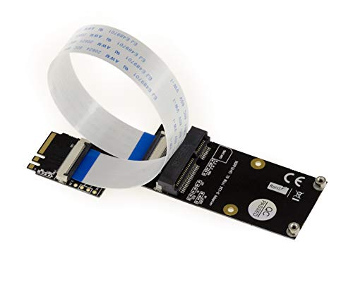 KALEA-INFORMATIQUE. Konverter Mini PCIe zu M.2 Key A E Stecker für Bluetooth WiFi Karte von KALEA-INFORMATIQUE