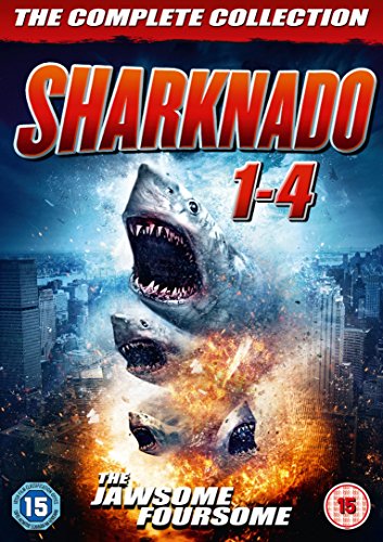 Sharknado 1-4 Box Set [DVD] von KALEIDOSCOPE