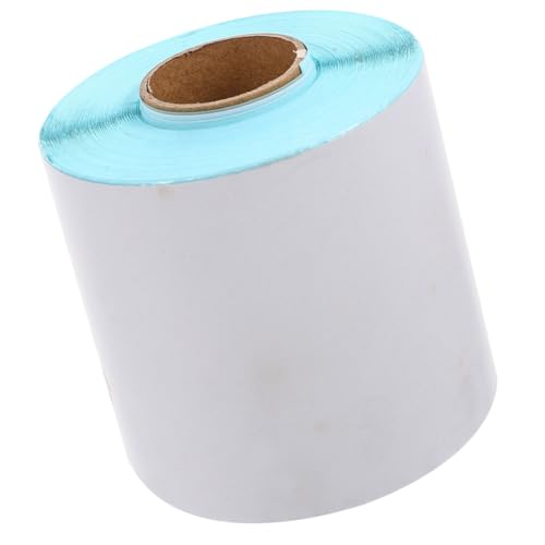 KALLORY 1 Rolle Barcode -Papieretikett Band thermisches Etikett Thermalaufkleber Aufkleber-Etiketten Thermaldrucker -Etiketten Aufkleber für Thermodrucker Hitzeempfindliche Aufkleber Weiß von KALLORY