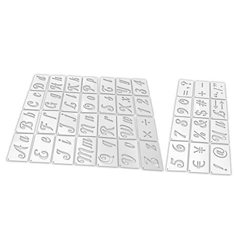 KALLORY 1 Satz Alphanumerische Vorlage Schablone Brief Für Alphabet Wand Vinyl Malerei Ineinandergreifende Vorlagen Tafelvorlage Zeichenvorlage Stoff Vorlage Das Haustier KALLORY 1 Satz Alphanumerische Vorlage Schablone Brief Für Alphabet Wand Vinyl Malerei Ineinandergreifende Vorlagen Tafelvorlage Zeichenvorlage Stoff Vorlage Das Haustier von KALLORY