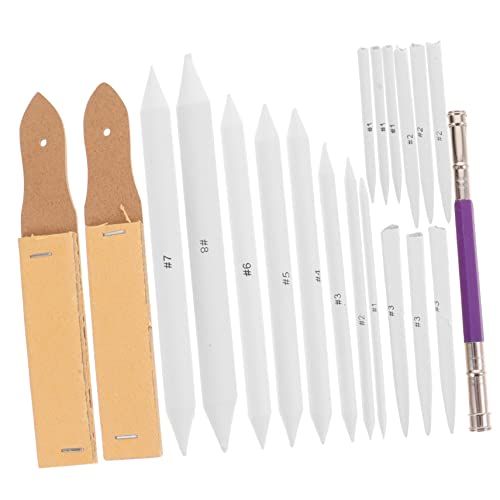 KALLORY 1 Satz Diy-mixer Zeichenstifte Für Künstler Zeichnung Mischwerkzeuge Zum Zeichnen Stifte Skizzieren Diy-werkzeuge Bleistift Mischstümpfe Für Stumpf Klein Mischstäbe Mischen Papier von KALLORY