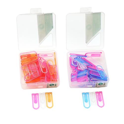 KALLORY 1 Satz Kreatives Lesezeichen -ordner Geformt Farbe Klammern Für Papier Büroklammern Masse Kreative Büroklammern Verschiedene Büroklammern Papierclip Papierverschluss Abs 120 Stück KALLORY 1 Satz Kreatives Lesezeichen -ordner Geformt Farbe Klammern Für Papier Büroklammern Masse Kreative Büroklammern Verschiedene Büroklammern Papierclip Papierverschluss Abs 120 Stück von KALLORY