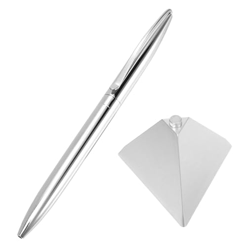 KALLORY 1 Satz Stift unterschreiben Kugelschreiber mit Magnetfuß Männer Schreibtisch Punkt schreibutensilien schreibkladde Executive Pen lustige Stifte für Erwachsene Metall Silver KALLORY 1 Satz Stift unterschreiben Kugelschreiber mit Magnetfuß Männer Schreibtisch Punkt schreibutensilien schreibkladde Executive Pen lustige Stifte für Erwachsene Metall Silver von KALLORY