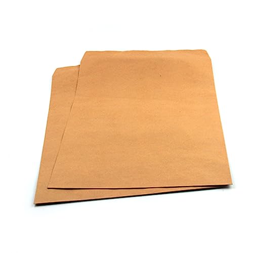 KALLORY 100Stücke Kraftpapier Umschläge Leere Briefumschläge für Büro Schule und Geschäftsbriefe Hellbraun für Einladungen und Postkarten KALLORY 100Stücke Kraftpapier Umschläge Leere Briefumschläge für Büro Schule und Geschäftsbriefe Hellbraun für Einladungen und Postkarten von KALLORY