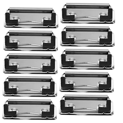 KALLORY 18 Stück Metallclip Farbig Mit Klipp Heftklammern Groß Das Büro Zwischenablage Dokumentieren Dateiordner Schulbedarf Clips Papierclip Büroklammern Basic A4 Ordner Vernickelt Silber KALLORY 18 Stück Metallclip Farbig Mit Klipp Heftklammern Groß Das Büro Zwischenablage Dokumentieren Dateiordner Schulbedarf Clips Papierclip Büroklammern Basic A4 Ordner Vernickelt Silber von KALLORY