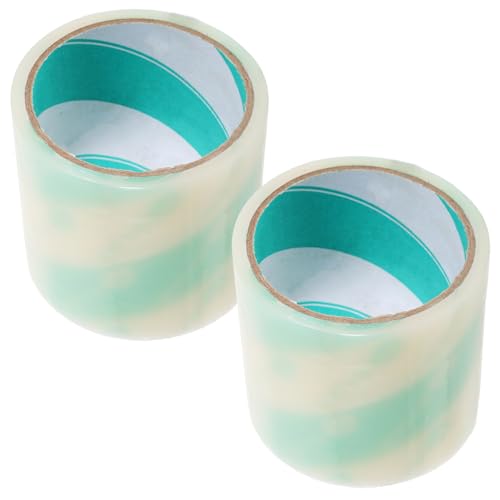 KALLORY 2 Stück Reparaturband Naht Lecks Vinyl wasserdichtes Klebeband wasserdichtes Dichtungsband Patchband Gewächshaus-Reparaturfolienband Klebeband reparieren Pfropfband Plastik Weiß von KALLORY