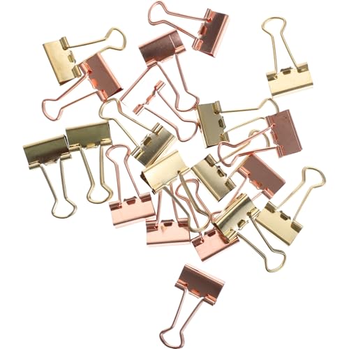 KALLORY 20 Stück Geldscheinklammern Clip für Multifunktional bunt lesezeichen klammer schreibtischzubehör papiertacker bürozubehör schulsachen Ordnerklammern Binder Büroklammern Metall KALLORY 20 Stück Geldscheinklammern Clip für Multifunktional bunt lesezeichen klammer schreibtischzubehör papiertacker bürozubehör schulsachen Ordnerklammern Binder Büroklammern Metall von KALLORY