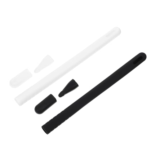 KALLORY 2Sätze Silikon Stift Hülle Kompatibel mit Stift Schutzhülle für Pencil mit Runden Aufsätzen Schutz vor Kratzern Beschädigungen Ergonomisches Design KALLORY 2Sätze Silikon Stift Hülle Kompatibel mit Stift Schutzhülle für Pencil mit Runden Aufsätzen Schutz vor Kratzern Beschädigungen Ergonomisches Design von KALLORY