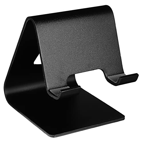 KALLORY 2Stücke Handyhalterung aus Aluminiumlegierung Verstellbarer Mobiltelefonständer für Schreibtisch Stabil Leicht mit Rutschfesten Gummipads Kompatibel KALLORY 2Stücke Handyhalterung aus Aluminiumlegierung Verstellbarer Mobiltelefonständer für Schreibtisch Stabil Leicht mit Rutschfesten Gummipads Kompatibel von KALLORY