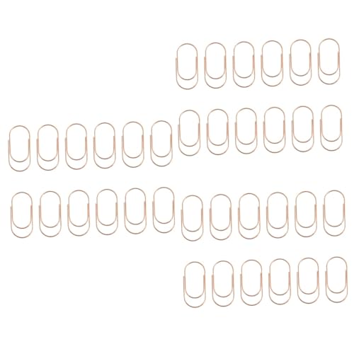 KALLORY 3 Sätze Büroklammer Gold Schüttgut Schreibtisch Sortiert Glänzend Farbig Memohalter Notizclip Aus Metall Zubehör Für Metallklammern Lesezeichen-clip Metallclips 20 Stück * 3 KALLORY 3 Sätze Büroklammer Gold Schüttgut Schreibtisch Sortiert Glänzend Farbig Memohalter Notizclip Aus Metall Zubehör Für Metallklammern Lesezeichen-clip Metallclips 20 Stück * 3 von KALLORY