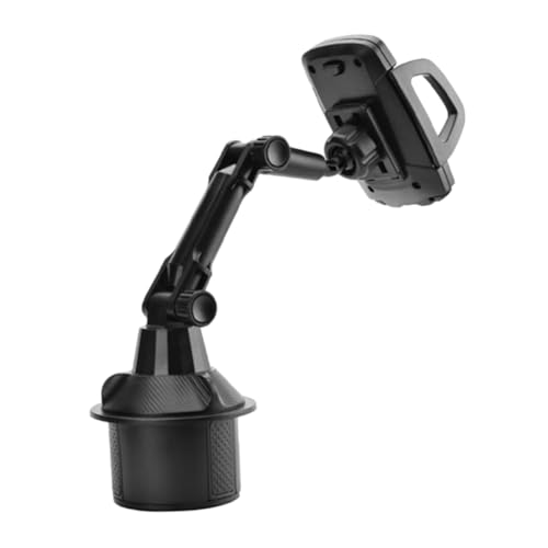 KALLORY Auto Becherhalter mit Handyhalterung Verstellbarer Telefonbecherhalter für Verschiedene Fahrzeugmodelle Robuster Material Stabiler Handyhalter für Kaffeebecher KALLORY Auto Becherhalter mit Handyhalterung Verstellbarer Telefonbecherhalter für Verschiedene Fahrzeugmodelle Robuster Material Stabiler Handyhalter für Kaffeebecher von KALLORY