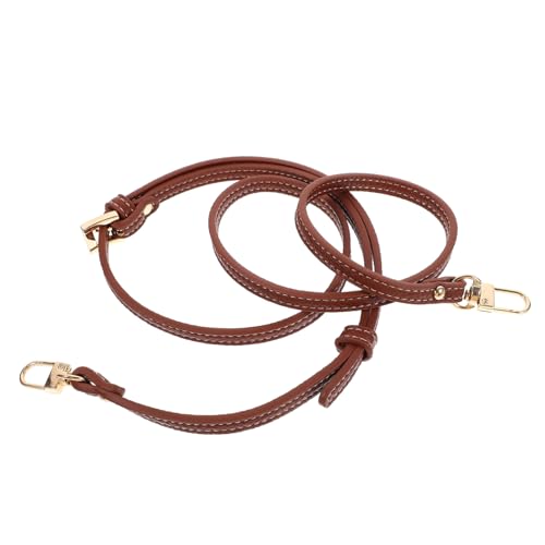 KALLORY Leder Umhängegurt für Handtaschen Verstellbarer Schulterriemen aus Hochwertigem Leder Cognacbraun mit Robusten Schnallen Ersatzriemen für Damenhandtaschen KALLORY Leder Umhängegurt für Handtaschen Verstellbarer Schulterriemen aus Hochwertigem Leder Cognacbraun mit Robusten Schnallen Ersatzriemen für Damenhandtaschen von KALLORY