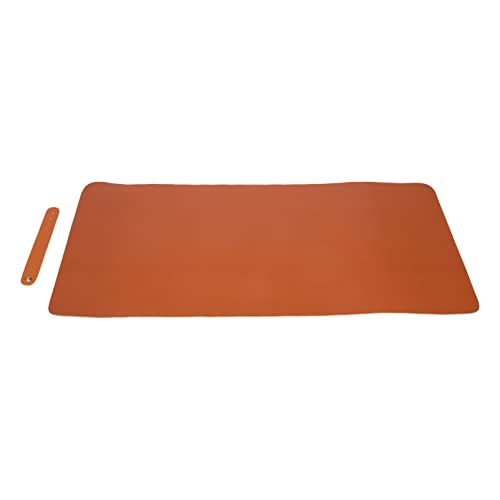 KALLORY Pu Leder Tischmatte Schreibtisch Büro-mauspad Großer Computertisch Computermatten Für Den Desktop Desktop-pad Schreibunterlagenschutz Desktop -beschützer Samt Brown KALLORY Pu Leder Tischmatte Schreibtisch Büro-mauspad Großer Computertisch Computermatten Für Den Desktop Desktop-pad Schreibunterlagenschutz Desktop -beschützer Samt Brown von KALLORY