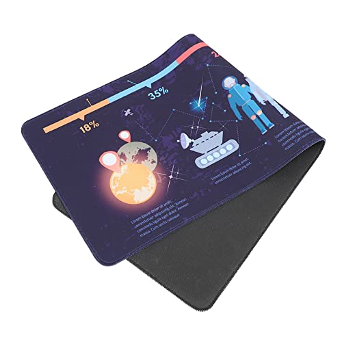 KALLORY Space Planet Mouse Pad Computer-Tastatur-Pad große Schreibtischunterlage großes Mauspad Gaming-Mauspads großes Schreibtisch-Mauspad Tastaturkissen natürliches Gummi KALLORY Space Planet Mouse Pad Computer-Tastatur-Pad große Schreibtischunterlage großes Mauspad Gaming-Mauspads großes Schreibtisch-Mauspad Tastaturkissen natürliches Gummi von KALLORY