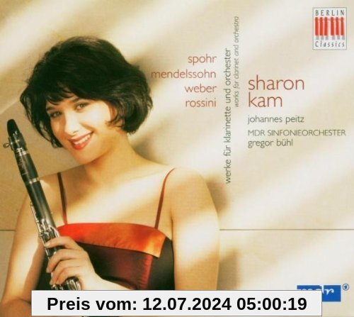 Sharon Kam - Werke für Klarinette und Orchester von KAM