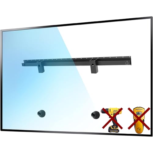 Trockenbau-TV-Halterung, passend für die meisten 55.9–139.7 cm (22–55 Zoll), TV-Wandhalterung mit Tragkraft: 45.4 kg, max. VESA 400x400 mm (alle Hardware-Schrauben im Lieferumfang enthalten) von KAMIWI