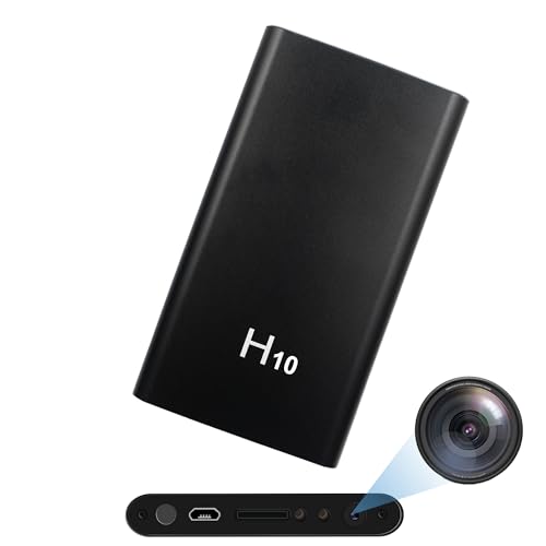 KAMREA Mini Überwachungskameras HD 1080P Versteckte Kamera, 5000mAh Powerbank Kamera Videorecorder Nanny Cam für Sicherheit zu Hause und im Büro von KAMREA