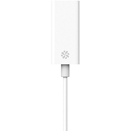 Kanex USB-C / Thunderbolt 3 Adapter auf Gigabit Ethernet (RJ45) [21 Zentimeter langes Kabel] KU3CGBT von KANEX