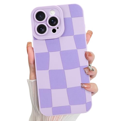 KANGHAR Kompatibel mit iPhone 16E Hülle, Silikon Kariert Niedliches Muster, Kameraschutz Weiche Schlanke Handyhülle für Handyhülle - Rosa KANGHAR Kompatibel mit iPhone 16E Hülle, Silikon Kariert Niedliches Muster, Kameraschutz Weiche Schlanke Handyhülle für Handyhülle - Rosa von KANGHAR