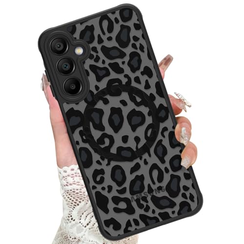 KANGHAR Schutzhülle für Galaxy A14, kompatibel mit Magsafe, Leopardenmuster, niedlicher Gepard, magnetische Schutzhülle für Mädchen, Damen, Herren, kompatibel mit Samsung Galaxy A14 KANGHAR Schutzhülle für Galaxy A14, kompatibel mit Magsafe, Leopardenmuster, niedlicher Gepard, magnetische Schutzhülle für Mädchen, Damen, Herren, kompatibel mit Samsung Galaxy A14 von KANGHAR