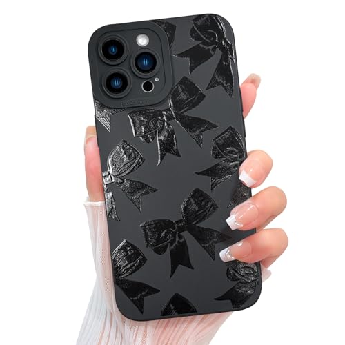 KANGHAR Schutzhülle für iPhone 14 Pro, Schleifen, ästhetische Bänder und Schleife, entworfen für Frauen und Mädchen, vollständiger Kameraschutz, schmale Passform, weiches TPU, stoßfeste Schutzhülle, KANGHAR Schutzhülle für iPhone 14 Pro, Schleifen, ästhetische Bänder und Schleife, entworfen für Frauen und Mädchen, vollständiger Kameraschutz, schmale Passform, weiches TPU, stoßfeste Schutzhülle, von KANGHAR