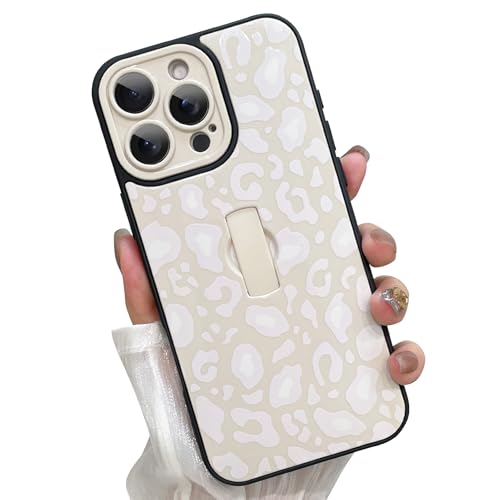 KANGHAR Schutzhülle für iPhone 16 Pro Max, Leopardenmuster, niedlicher Geparden-Motiv, für Damen, Mädchen, Herren, schlank, stoßfest, Schutzhülle für iPhone 16 Pro Max, 17,5 cm (6,9 Zoll) von KANGHAR