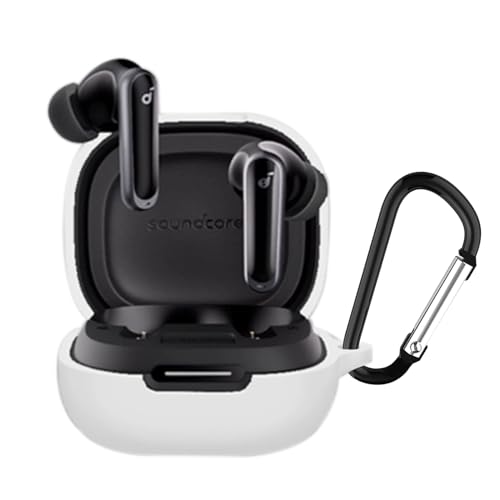KANOYO Silikon Hülle für Anker Soundcore P40i Hülle Kopfhörer Case und Schutzhülle Kompatibel Soundcore P40i Silikon Cover,Stoßfeste Schutzhülle,Kratzfest - Weiß KANOYO Silikon Hülle für Anker Soundcore P40i Hülle Kopfhörer Case und Schutzhülle Kompatibel Soundcore P40i Silikon Cover,Stoßfeste Schutzhülle,Kratzfest - Weiß von KANOYO