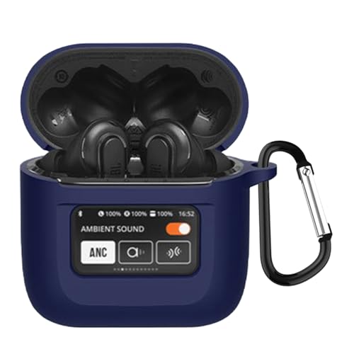 KANOYO Silikon Hülle für JBL Tour PRO 2 Hülle Kopfhörer Case und Schutzhülle Kompatibel Tour PRO 2 Silikon Cover,Stoßfeste Schutzhülle,Kratzfest - Mitternachtsblau KANOYO Silikon Hülle für JBL Tour PRO 2 Hülle Kopfhörer Case und Schutzhülle Kompatibel Tour PRO 2 Silikon Cover,Stoßfeste Schutzhülle,Kratzfest - Mitternachtsblau von KANOYO