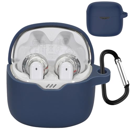 KANOYO Silikon Hülle für JBL Tune Flex Hülle Kopfhörer Case und Schutzhülle Kompatibel Tune Flex Silikon Cover,Stoßfeste Schutzhülle,Kratzfest - Mitternachtsblau KANOYO Silikon Hülle für JBL Tune Flex Hülle Kopfhörer Case und Schutzhülle Kompatibel Tune Flex Silikon Cover,Stoßfeste Schutzhülle,Kratzfest - Mitternachtsblau von KANOYO