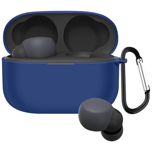 KANOYO Silikon Hülle für Sony LinkBuds S Hülle Kopfhörer Case und Schutzhülle Kompatibel LinkBuds S Silikon Cover,Stoßfeste Schutzhülle,Kratzfest - Mitternachtsblau KANOYO Silikon Hülle für Sony LinkBuds S Hülle Kopfhörer Case und Schutzhülle Kompatibel LinkBuds S Silikon Cover,Stoßfeste Schutzhülle,Kratzfest - Mitternachtsblau von KANOYO
