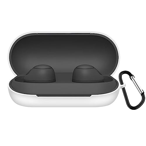 KANOYO Silikon Hülle für Sony WF-C700N Hülle Kopfhörer Case und Schutzhülle Kompatibel WF-C700N Silikon Cover,Stoßfeste Schutzhülle,Kratzfest - Weiß KANOYO Silikon Hülle für Sony WF-C700N Hülle Kopfhörer Case und Schutzhülle Kompatibel WF-C700N Silikon Cover,Stoßfeste Schutzhülle,Kratzfest - Weiß von KANOYO