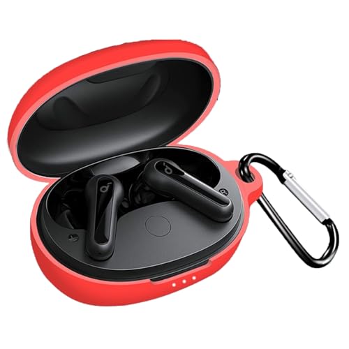 KANOYO Silikon Hülle für Soundcore by Anker Life P2 Mini Hülle Kopfhörer Case und Schutzhülle Kompatibel Soundcore Life P2 Mini Silikon Cover,Stoßfeste Schutzhülle,Kratzfest - Rot KANOYO Silikon Hülle für Soundcore by Anker Life P2 Mini Hülle Kopfhörer Case und Schutzhülle Kompatibel Soundcore Life P2 Mini Silikon Cover,Stoßfeste Schutzhülle,Kratzfest - Rot von KANOYO