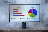 KAPSOLO 3H Anti-Glare - entspiegelnde Displayschutzfolie / Displayschutzfilter für Lenovo ThinkVision Pro2840m (KAP11034) (B-Ware) von KAPSOLO