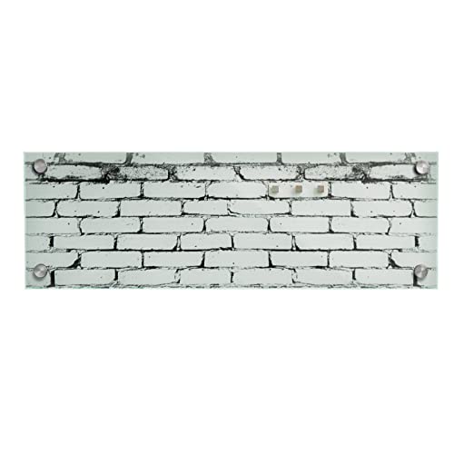 Magnettafel Magnetwand (verschiedene Größen und Farben) inklusive 3 Magnete, (BRICK 20x60cm) von KARAT
