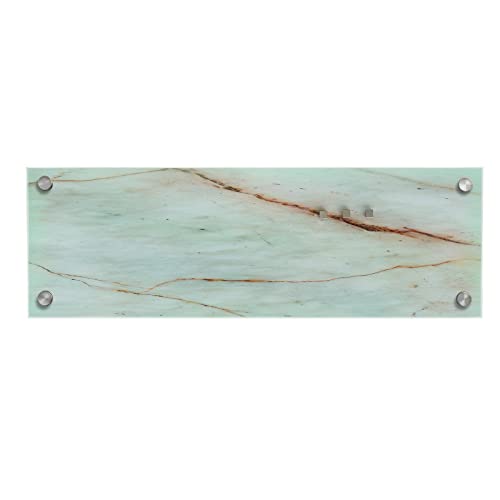 Magnettafel Magnetwand (verschiedene Größen und Farben) inklusive 3 Magnete, (MARBLE 20x60cm) von KARAT
