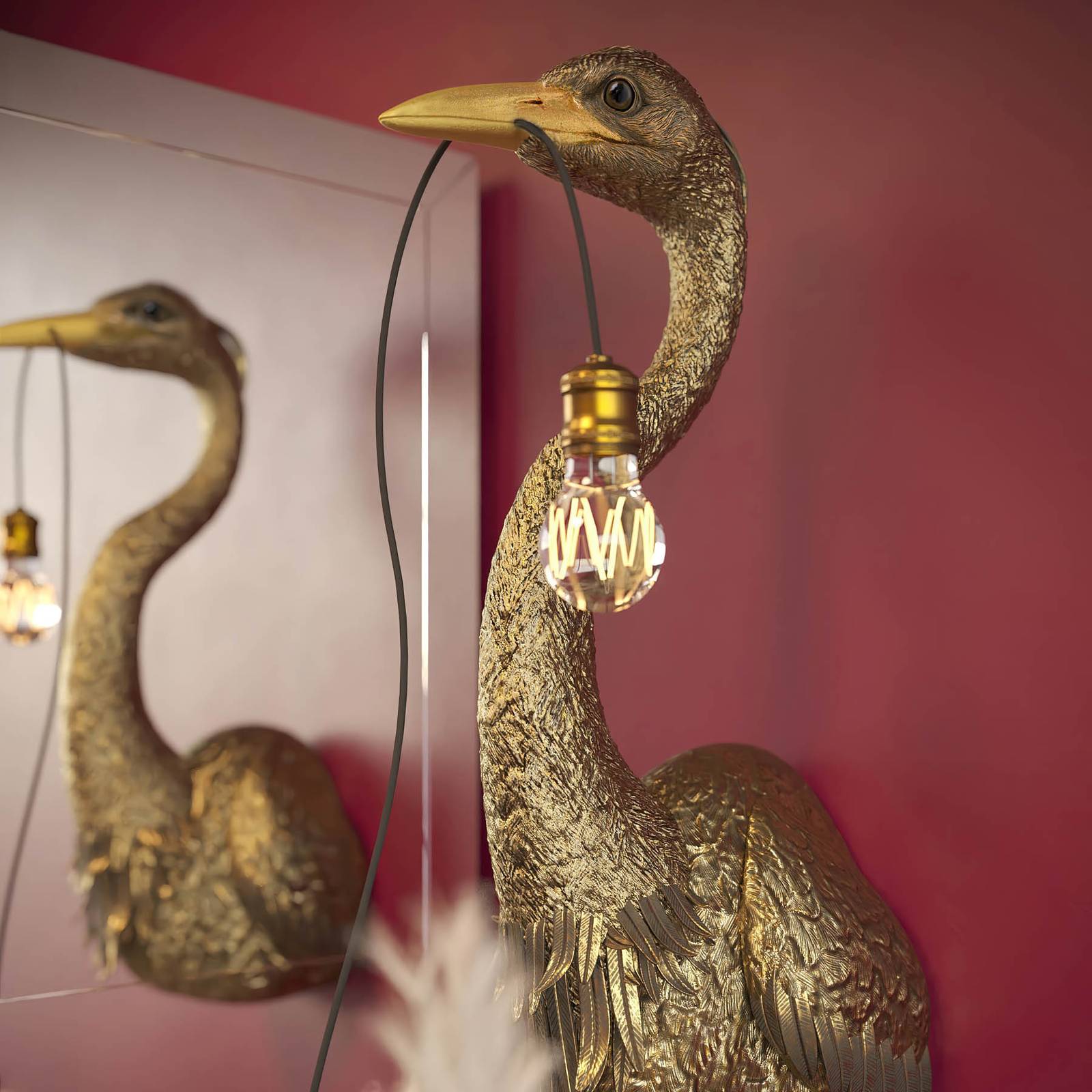 KARE Animal Heron Wandleuchte mit Stecker KARE Animal Heron Wandleuchte mit Stecker von KARE