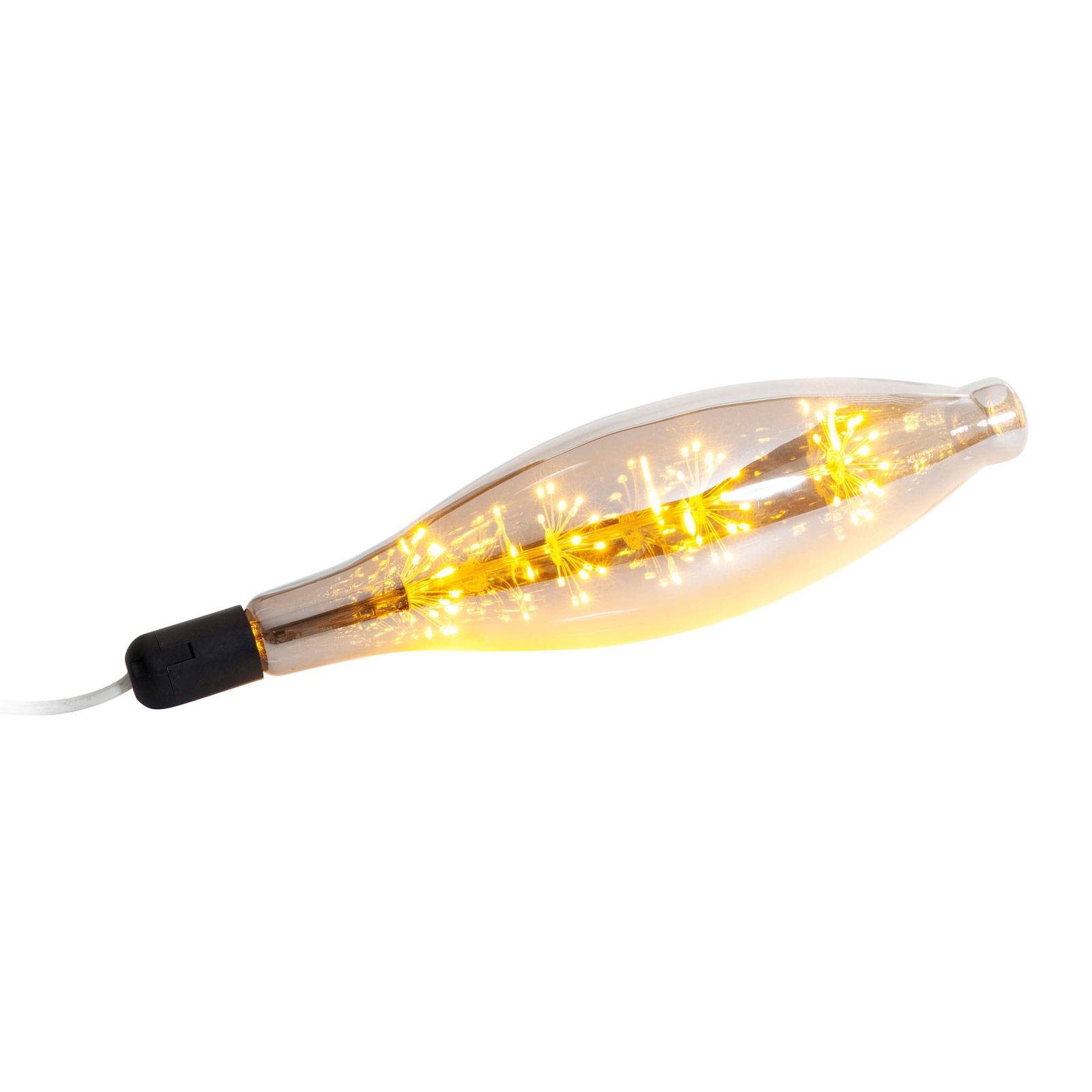 KARE LED-Lampe E27 3 W 2.200 K Fireworks lang von KARE