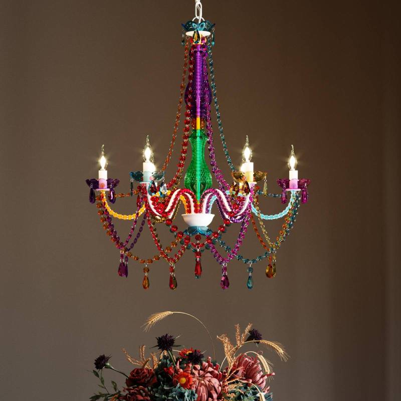 KARE Starlight Rainbow sechsflammiger Kronleuchter von KARE