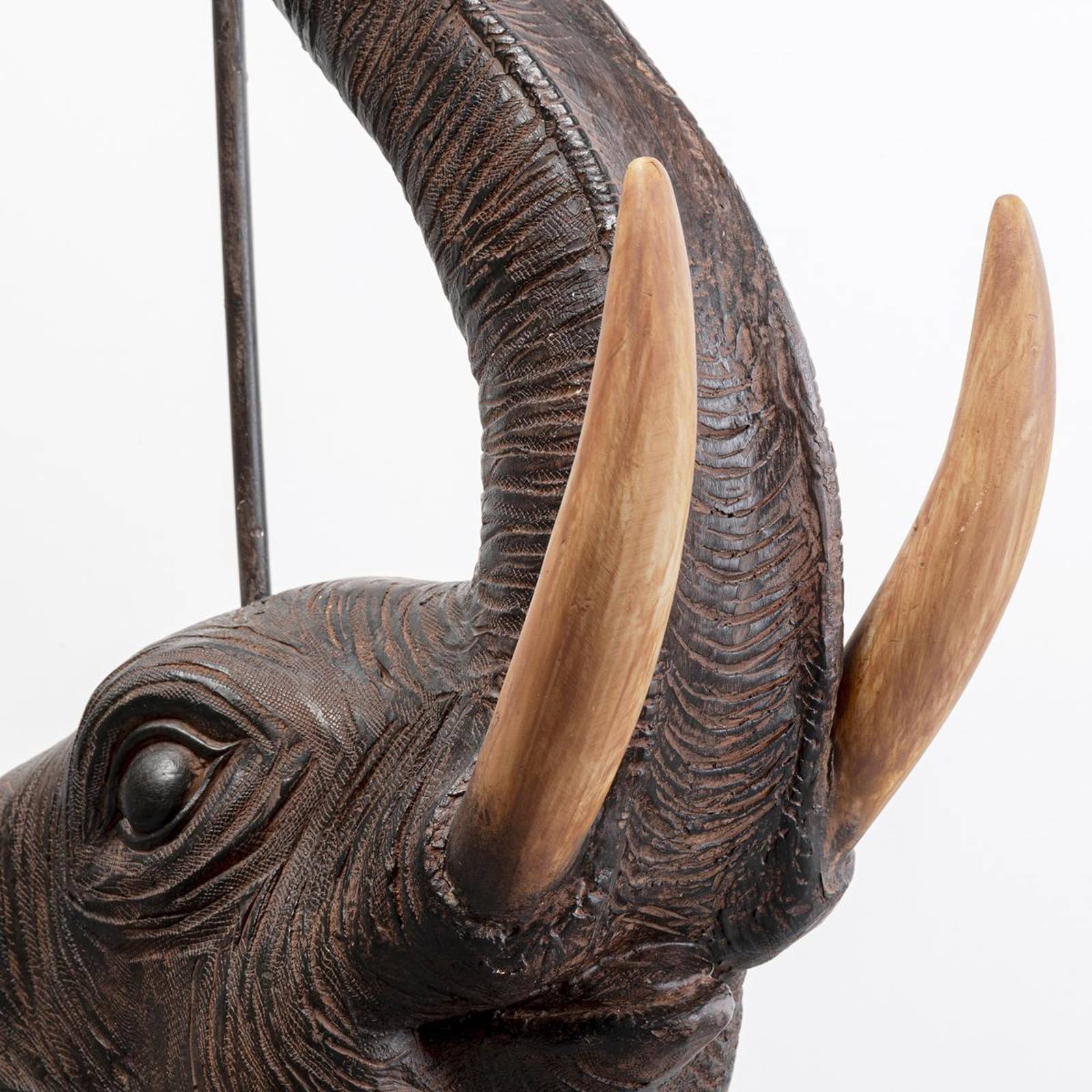 KARE Stehlampe Animal Elephant, braun, Leinen natur, 154 cm KARE Stehlampe Animal Elephant, braun, Leinen natur, 154 cm von KARE