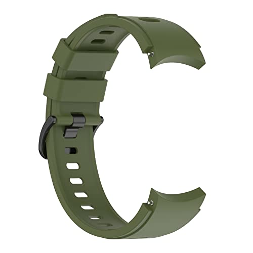 Armband Kompatibel mit Samsung Galaxy Watch6 Classic 43mm Armband Wechselarmbänder 20mm Uhrenarmband Sport Silikon Wechselarmband Ersatzarmband für Galaxy Watch6 Classic 43mm (Green, One Size) von KAREN66