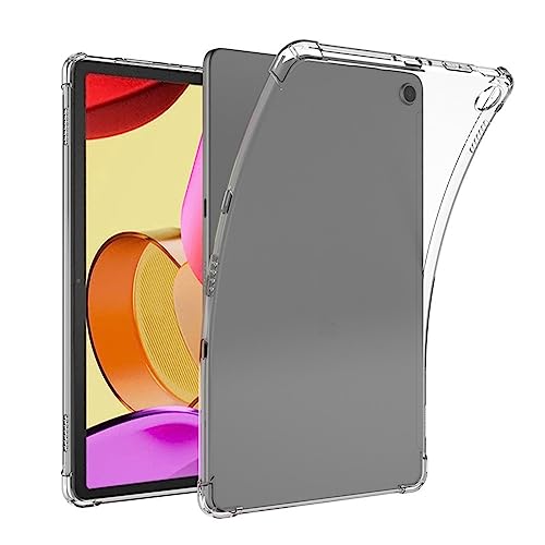 Hülle Kompatibel mit Amazon Fire Max 11 Tablet (13. Generation, 2023) 11" Transparent Stoßfest Weiche Silikon Kratzfest Flex TPU Bumper Tablet Hülle Durchsichtige Schutzhülle (Klar) von KAREN66