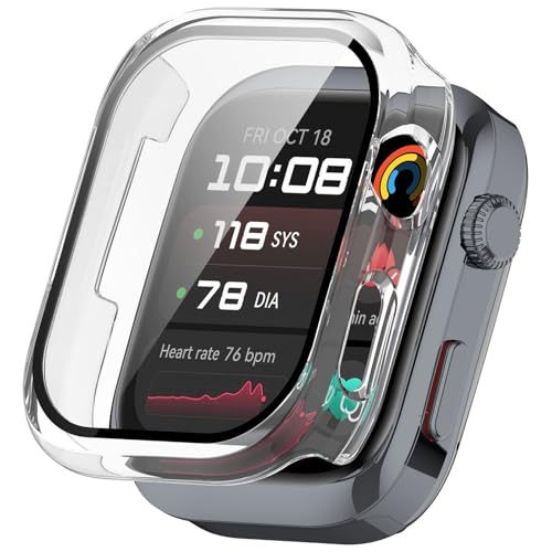 Hülle mit Glas Displayschutz Kompatibel mit Huawei Watch D2 - Hart PC Schutzhülle Vollschutz Kratzfest Display Schutzfolie Ultradünne Schutz Case für Huawei Watch D2 Smartwatch Hülle mit Glas Displayschutz Kompatibel mit Huawei Watch D2 - Hart PC Schutzhülle Vollschutz Kratzfest Display Schutzfolie Ultradünne Schutz Case für Huawei Watch D2 Smartwatch von KAREN66