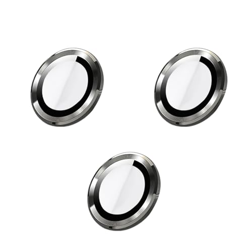 KAREN66 Aluminiumlegierung Linsenschutz für iPhone 15 Pro Max Kamera Glas Schutzfolie 3 Stück Objektiv Folie Len Protector Schutzglas Rückseite Camera Glasfolie 9H Härte Zubehör Wasserdicht (Schwarz) KAREN66 Aluminiumlegierung Linsenschutz für iPhone 15 Pro Max Kamera Glas Schutzfolie 3 Stück Objektiv Folie Len Protector Schutzglas Rückseite Camera Glasfolie 9H Härte Zubehör Wasserdicht (Schwarz) von KAREN66