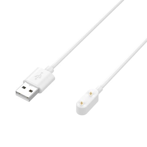 Ladekabel für Huawei Band 9 Ladegerät Kompatibel mit Huawei Band 9 /Band 8/Band 7/Band 6/6 Pro Smartwatch - 3,3ft 100cm USB Ladekabel Ersatzkabel Ladegerät Adapter Smartwatch Zubehör (Weiß) von KAREN66