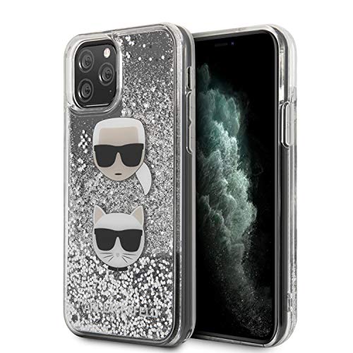 KARL LAGERFELD Glitter Karl&Choupette Hülle KLHCN58KCGLSL für iPhone 11 Pro Silber KARL LAGERFELD Glitter Karl&Choupette Hülle KLHCN58KCGLSL für iPhone 11 Pro Silber von KARL LAGERFELD