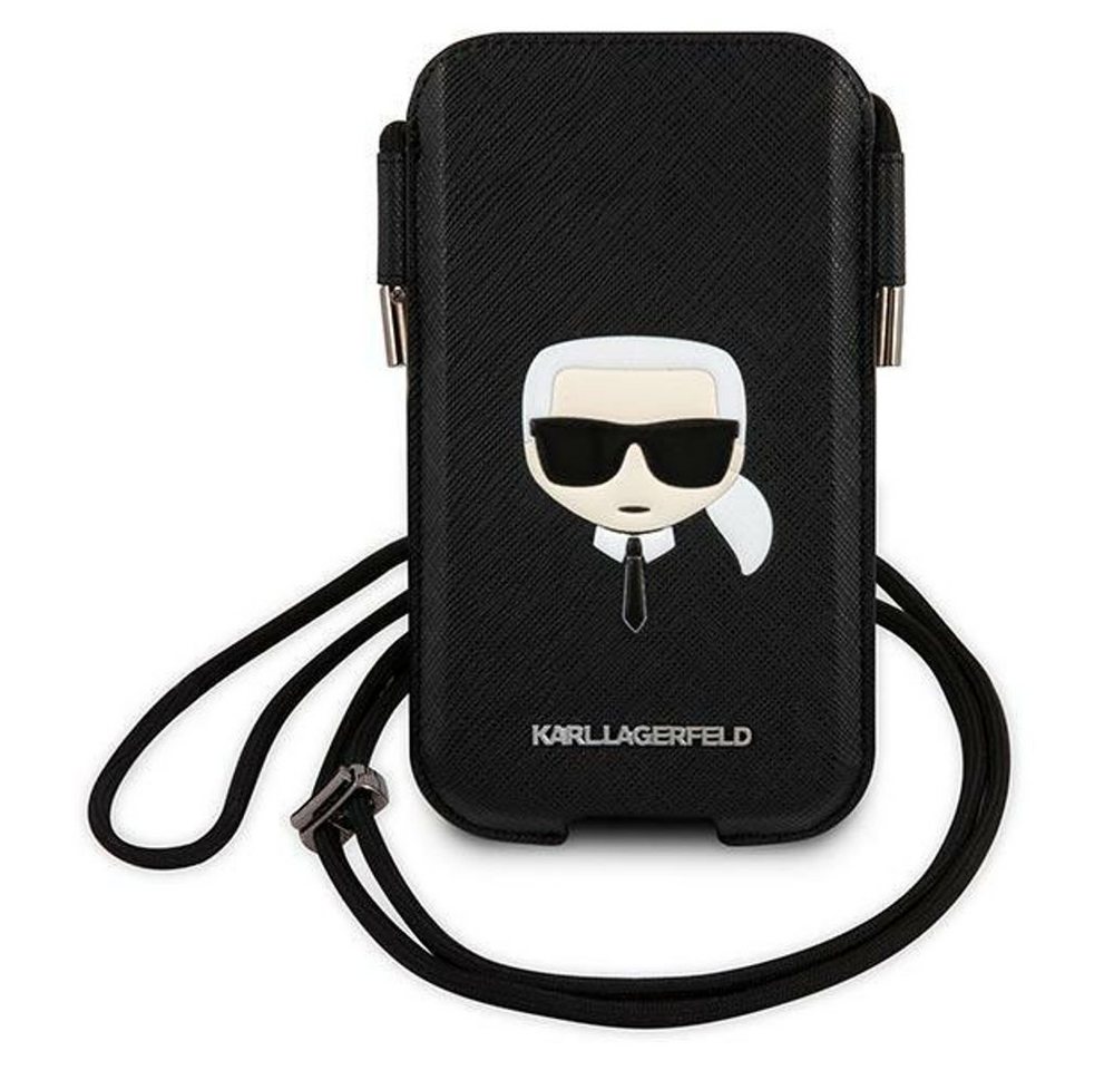 KARL LAGERFELD Handyhülle Karl Lagerfeld Handytasche Handyhülle KLHCP12MOPHK von KARL LAGERFELD