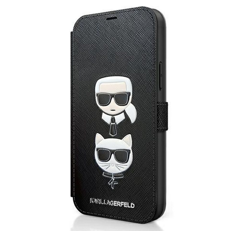 KARL LAGERFELD Handyhülle Karl Lagerfeld KLFLBKP12SSAKICKCBK iPhone 12 mini von KARL LAGERFELD