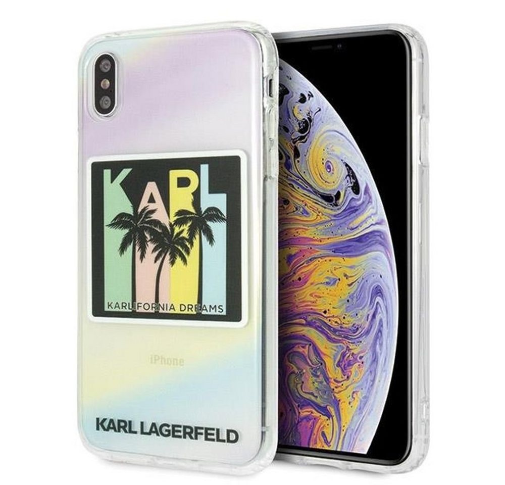 KARL LAGERFELD Handyhülle Karl Lagerfeld KLHCI65IRKD iPhone Xs Max Hardcase von KARL LAGERFELD