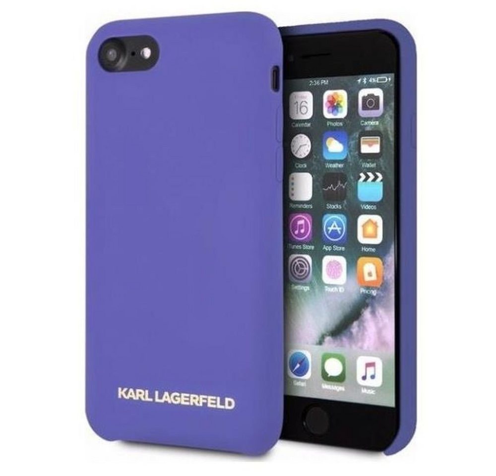 KARL LAGERFELD Handyhülle Karl Lagerfeld KLHCI8SLVOG iPhone 7/8 SE 2020 Hard von KARL LAGERFELD